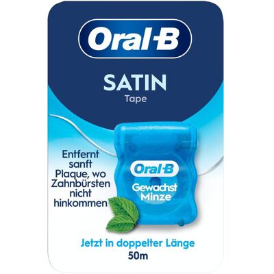 Oral-B, Zahnseide, Satin Tape 50m Zahnseide 50 m (50 m) Oral-B, Zahnseide, Satin Tape 50m Zahnseide 50 m (50 m)