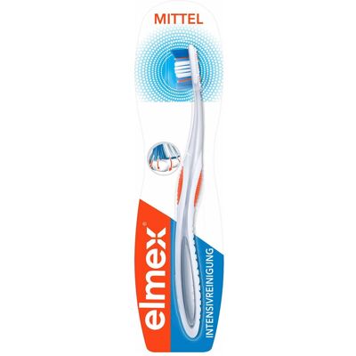 Elmex, Handzahnbürste, Intensivreinigung Mittel (Mittel, 1x) Elmex, Handzahnbürste, Intensivreinigung Mittel (Mittel, 1x)