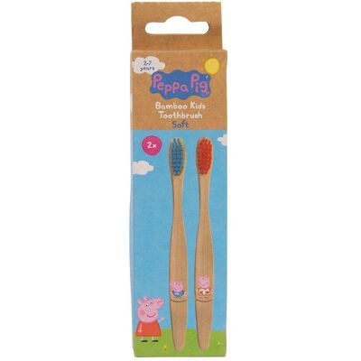 Peppa Pig, Handzahnbürste, 2 pcs 2175 (Weich) Peppa Pig, Handzahnbürste, 2 pcs 2175 (Weich)