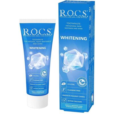 R.o.c.s., Zahnpasta, ROCS PASTA DO ZĘBÓW WHITENING 75ml pasta (75 ml) R.o.c.s., Zahnpasta, ROCS PASTA DO ZĘBÓW WHITENING 75ml pasta (75 ml)