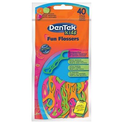 DenTek, Zahnseide, Kids Fun Flossers DenTek, Zahnseide, Kids Fun Flossers