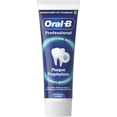 Oral-B, Zahnpasta, Professional Plaque Prophylaxe Zahnpasta (75 ml) Oral-B, Zahnpasta, Professional Plaque Prophylaxe Zahnpasta (75 ml)