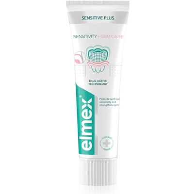 Elmex Sensitive Plus Sensitivity & Gum Care Zahnpasta - Empfindliche Zähne Elmex Sensitive Plus Sensitivity & Gum Care Zahnpasta - Empfindliche Zähne