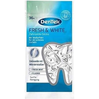 DenTek, Zahnseide, Fresh & White Zahnseide DenTek, Zahnseide, Fresh & White Zahnseide
