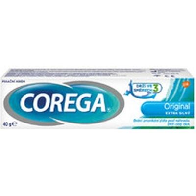 Corega Original Extra Starker Haft - Zahnprothesenkleber Corega Original Extra Starker Haft - Zahnprothesenkleber