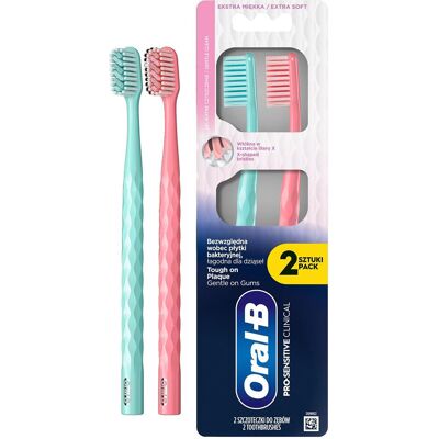 Oral-B, Handzahnbürste, Oralb Prosensi Clinical Toothbrush (Extra weich, 2x) Oral-B, Handzahnbürste, Oralb Prosensi Clinical Toothbrush (Extra weich, 2x)