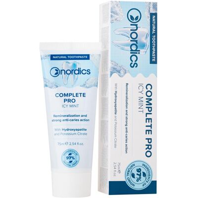 Nordics, Zahnpasta, Repair Zahnpasta Complete Pro Icy Mint - (75 ml) Nordics, Zahnpasta, Repair Zahnpasta Complete Pro Icy Mint - (75 ml)