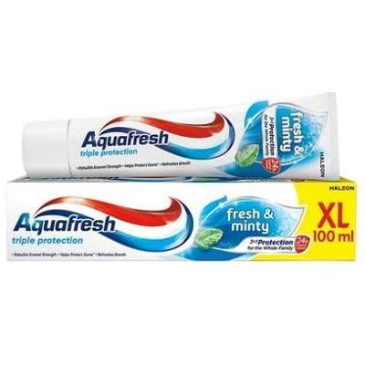 Aquafresh, Zahnpasta, Triple Protection Fresh And Minty Toothpaste 100Ml (100 ml) Aquafresh, Zahnpasta, Triple Protection Fresh And Minty Toothpaste 100Ml (100 ml)