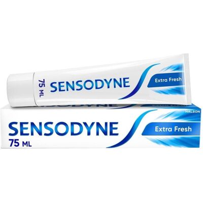 Gsk, Zahnpasta, Sensodyne Extra Fresh Toothpaste With Fluoride 75ml (75 ml) Gsk, Zahnpasta, Sensodyne Extra Fresh Toothpaste With Fluoride 75ml (75 ml)