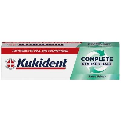 Kukident, Zahnpasta, Haftcreme Complete Extra Frisch 47g Haftcreme (47 ml) Kukident, Zahnpasta, Haftcreme Complete Extra Frisch 47g Haftcreme (47 ml)
