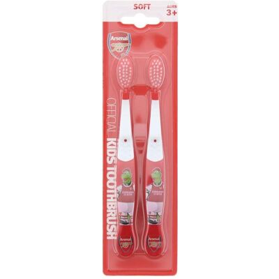 Elgydium, Handzahnbürste, Set Duo, Epl, Arsenal, Toothbrush, Red, 2 pcs For Children (2x) Elgydium, Handzahnbürste, Set Duo, Epl, Arsenal, Toothbrush, Red, 2 pcs For Children (2x)