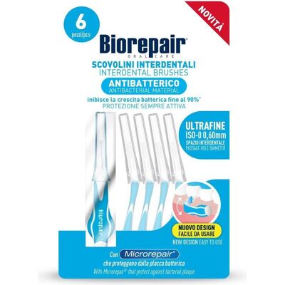 Biorepair, Interdentalbürste, Ultrafeine Interdentalbürsten (6x, 0.60 mm) Biorepair, Interdentalbürste, Ultrafeine Interdentalbürsten (6x, 0.60 mm)
