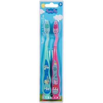 Peppa Pig, Handzahnbürste, 2 pcs 3762 (Weich) Peppa Pig, Handzahnbürste, 2 pcs 3762 (Weich)