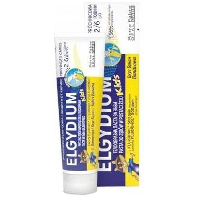 Elgydium, Zahnpasta, Kids Fluorinol Protect+ Zahnpasta für Kinder gegen Karies mit rotem Fruchtgeschmack 3-6 (50 ml) Elgydium, Zahnpasta, Kids Fluorinol Protect+ Zahnpasta für Kinder gegen Karies mit rotem Fruchtgeschmack 3-6 (50 ml)
