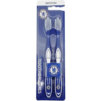 Clean, Handzahnbürste, Oclean Set Duo, Epl, Chealsea, Toothbrush, Blue, 2 pcs For Boys (2x) Clean, Handzahnbürste, Oclean Set Duo, Epl, Chealsea, Toothbrush, Blue, 2 pcs For Boys (2x)