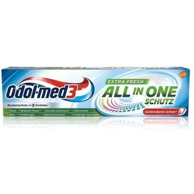 Odol-med3, Zahnpasta, Ultradent Fresh Mint Toothpaste - 75ml - Advanced Oral Health Protection (75 ml) Odol-med3, Zahnpasta, Ultradent Fresh Mint Toothpaste - 75ml - Advanced Oral Health Protection (75 ml)