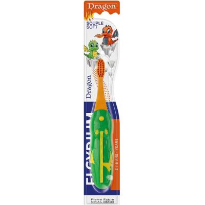 Elgydium, Handzahnbürste, Dragon, Toothbrush Unisex (Extra weich, 1x) Elgydium, Handzahnbürste, Dragon, Toothbrush Unisex (Extra weich, 1x)