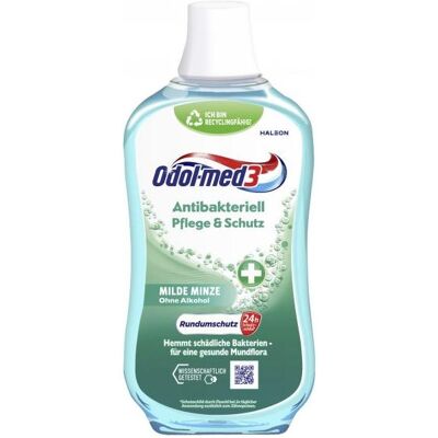 Odol-med3, Mundspülung, Antibakteriell Pflege (500 ml, Mundspülung) Odol-med3, Mundspülung, Antibakteriell Pflege (500 ml, Mundspülung)
