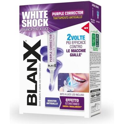 Blanx, Bleaching, Schock-Lila Aufhellungsbehandlungsset (20 ml, Bleaching Gel, Bleaching Kit) Blanx, Bleaching, Schock-Lila Aufhellungsbehandlungsset (20 ml, Bleaching Gel, Bleaching Kit)