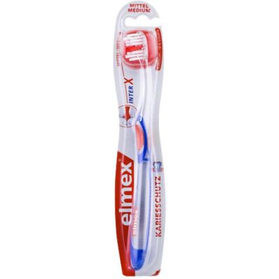 Elmex, Handzahnbürste, Anti Karies Med. Kurzkop Zahnbürste (1x) Elmex, Handzahnbürste, Anti Karies Med. Kurzkop Zahnbürste (1x)