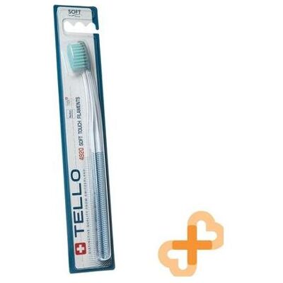Tello, Handzahnbürste, SOFT 4920 Soft-Touch Thread Toothbrush Random Color Bristles (Weich, 1x) Tello, Handzahnbürste, SOFT 4920 Soft-Touch Thread Toothbrush Random Color Bristles (Weich, 1x)