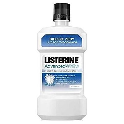 Listerine, Mundspülung, Advanced White (1000 ml, Mundwasser) Listerine, Mundspülung, Advanced White (1000 ml, Mundwasser)
