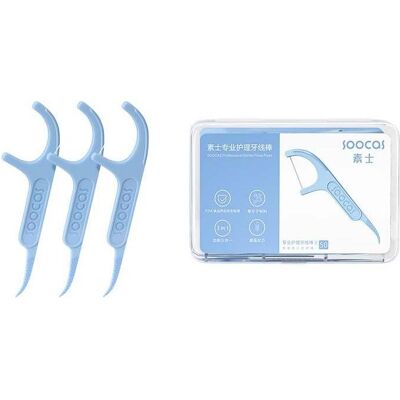 Xiaomi Soocas Zahnseide - Ergonomisch, Lebensmittelqualität, Blau - Zahnseide Xiaomi Soocas Zahnseide - Ergonomisch, Lebensmittelqualität, Blau - Zahnseide