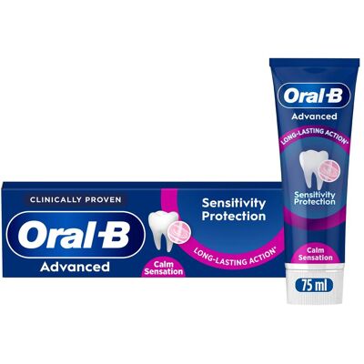 Oral-B, Zahnpasta, Oral B - Advanced Sensitivity Protection Calm Sensation Toothpaste - 75 ml (75 ml) Oral-B, Zahnpasta, Oral B - Advanced Sensitivity Protection Calm Sensation Toothpaste - 75 ml (75 ml)