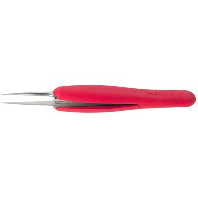 DuMont, Pinzette, Pinzette Ergo ESD Typ 5, sehr feine Spitzen, amagnetischer Stahl DuMont, Pinzette, Pinzette Ergo ESD Typ 5, sehr feine Spitzen, amagnetischer Stahl