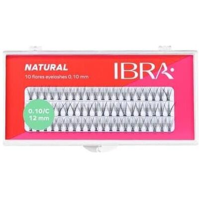 Ibra, Künstliche Wimpern, Tufts Of False Eyelashes 0.10 C-12Mm (Künstliche Wimpern) Ibra, Künstliche Wimpern, Tufts Of False Eyelashes 0.10 C-12Mm (Künstliche Wimpern)