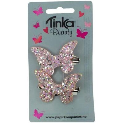 Tinka Magic, Haarklammer + Haarclips, Tinka Beauty – Haarclips Schmetterling Glitzer – 2 Stk (2 Stk.) Tinka Magic, Haarklammer + Haarclips, Tinka Beauty – Haarclips Schmetterling Glitzer – 2 Stk (2 Stk.)