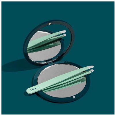 Truly, Kosmetikspiegel, - Compact Mirror & Tweezer Truly, Kosmetikspiegel, - Compact Mirror & Tweezer