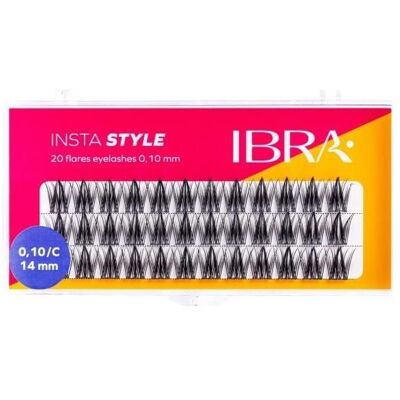 Ibra, Künstliche Wimpern, Kępki rzęs Insta Style 14 mm (Künstliche Wimpern) Ibra, Künstliche Wimpern, Kępki rzęs Insta Style 14 mm (Künstliche Wimpern)