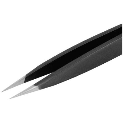 Piergiacomi, Pinzette, ESD Pinzette, mit dicken und flachen Spitzen, 120 mm Piergiacomi, Pinzette, ESD Pinzette, mit dicken und flachen Spitzen, 120 mm