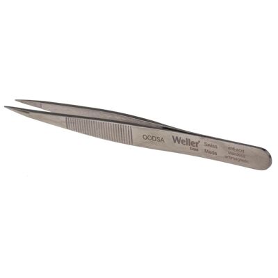 Weller Erem, Pinzette, Pinzette mit spitz zulaufenden Spitzen, Präzisionspinzette, Edelstahl, 120mm Weller Erem, Pinzette, Pinzette mit spitz zulaufenden Spitzen, Präzisionspinzette, Edelstahl, 120mm