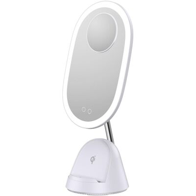 Enne Interior, Kosmetikspiegel, Glow & Charge Makeup Mirror with LED Light and Wireless Charging Enne Interior, Kosmetikspiegel, Glow & Charge Makeup Mirror with LED Light and Wireless Charging
