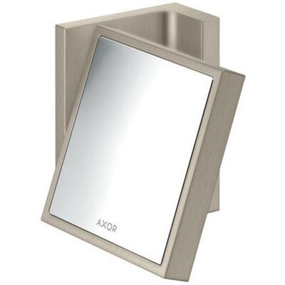 Hansgrohe AXOR Universal Rechteckiger Rasierspiegel - 1,7x Vergrößerung Hansgrohe AXOR Universal Rechteckiger Rasierspiegel - 1,7x Vergrößerung