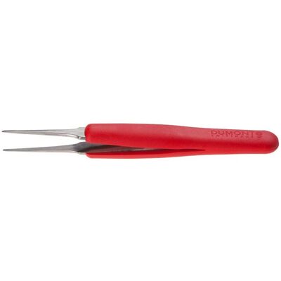 DuMont, Pinzette, Pinzette Ergo ESD Typ 2A, flache runde Spitzen, amagnetischer Stahl DuMont, Pinzette, Pinzette Ergo ESD Typ 2A, flache runde Spitzen, amagnetischer Stahl