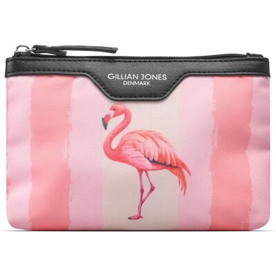 Cimi, Zubehör Make-up, Gillian Jones - Urban Travel makeup bag - Flamingo - L19 × H13 × W2 CM Cimi, Zubehör Make-up, Gillian Jones - Urban Travel makeup bag - Flamingo - L19 × H13 × W2 CM