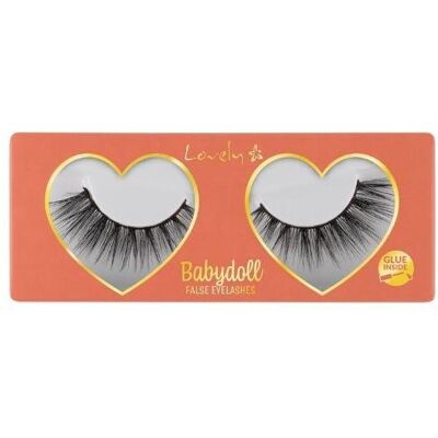Lovely, Künstliche Wimpern, False Eyelashes Babydoll False Eyelashes 2.2G (Künstliche Wimpern) Lovely, Künstliche Wimpern, False Eyelashes Babydoll False Eyelashes 2.2G (Künstliche Wimpern)