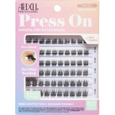 Ardell, Künstliche Wimpern, Press On Preglued Underlash Eyelash Extensions Naked Soft Volume (Künstliche Wimpern) Ardell, Künstliche Wimpern, Press On Preglued Underlash Eyelash Extensions Naked Soft Volume (Künstliche Wimpern)