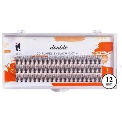 Ibra, Künstliche Wimpern, Tufts Of False Eyelashes 0.07 C-12Mm (Künstliche Wimpern) Ibra, Künstliche Wimpern, Tufts Of False Eyelashes 0.07 C-12Mm (Künstliche Wimpern)
