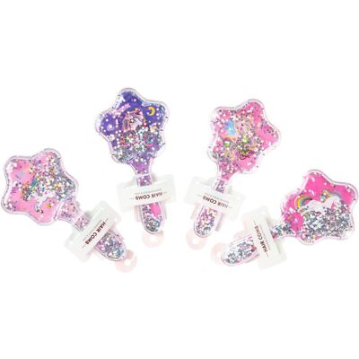 LG Imports, Haarbürste + Kamm, Pinsel Einhorn Glitter LG Imports, Haarbürste + Kamm, Pinsel Einhorn Glitter