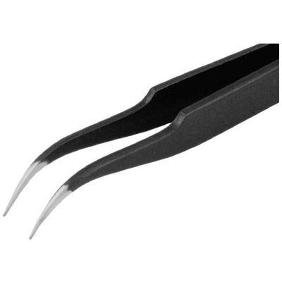 Piergiacomi, Pinzette, ESD Pinzette mit starken und gebogenen Spitzenaber mit starkener Spitzen, 120 mm Piergiacomi, Pinzette, ESD Pinzette mit starken und gebogenen Spitzenaber mit starkener Spitzen, 120 mm