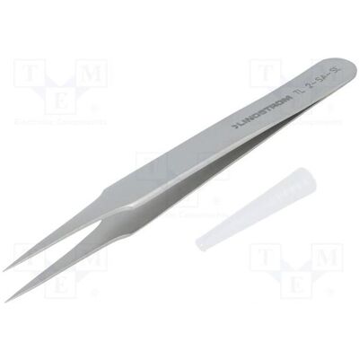 Irimo, Pinzette, Hochpräzisionspinzette aus Edelstahl Typ 2 mit spitzen und sehr feinen Spitzen, 120mm Irimo, Pinzette, Hochpräzisionspinzette aus Edelstahl Typ 2 mit spitzen und sehr feinen Spitzen, 120mm