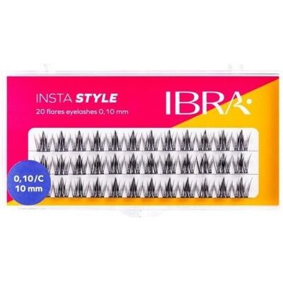 Ibra, Künstliche Wimpern, Kępki rzęs Insta Style 10 mm (Künstliche Wimpern) Ibra, Künstliche Wimpern, Kępki rzęs Insta Style 10 mm (Künstliche Wimpern)