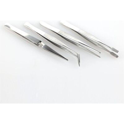 Heller, Pinzette, Pinzetten-Set (4-teilig) Heller, Pinzette, Pinzetten-Set (4-teilig)