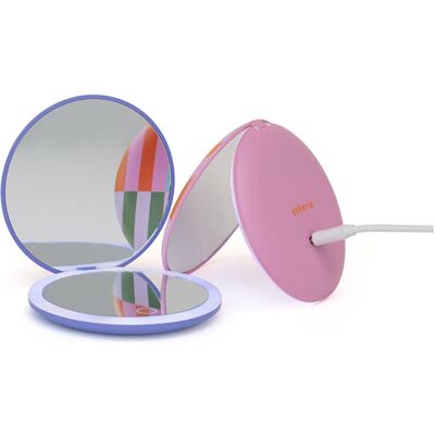 Kikkerland, Kosmetikspiegel, - Inkerie LED Pocket Mirror - 3.5 inches diameter Kikkerland, Kosmetikspiegel, - Inkerie LED Pocket Mirror - 3.5 inches diameter