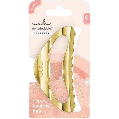 Invisibobble, Haarklammer + Haarclips, Clipstar Gold Luxe Hair Clip (1 Stk.) Invisibobble, Haarklammer + Haarclips, Clipstar Gold Luxe Hair Clip (1 Stk.)