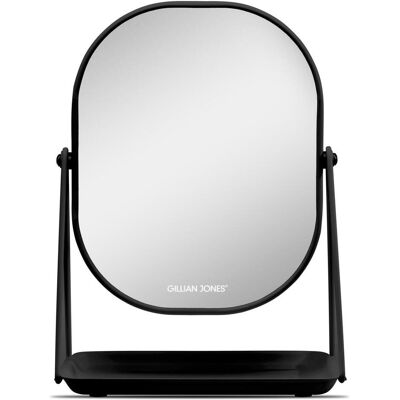 Cimi, Kosmetikspiegel, Gillian Jones - Table Mirror With Tray Black Cimi, Kosmetikspiegel, Gillian Jones - Table Mirror With Tray Black
